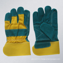 Leather Double Palm Gardening Work Glove (3060.11)